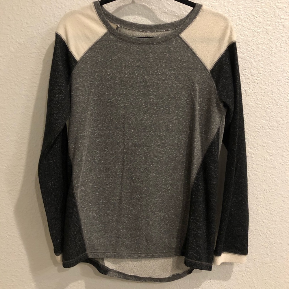 Colorblock sweatshirt size Large